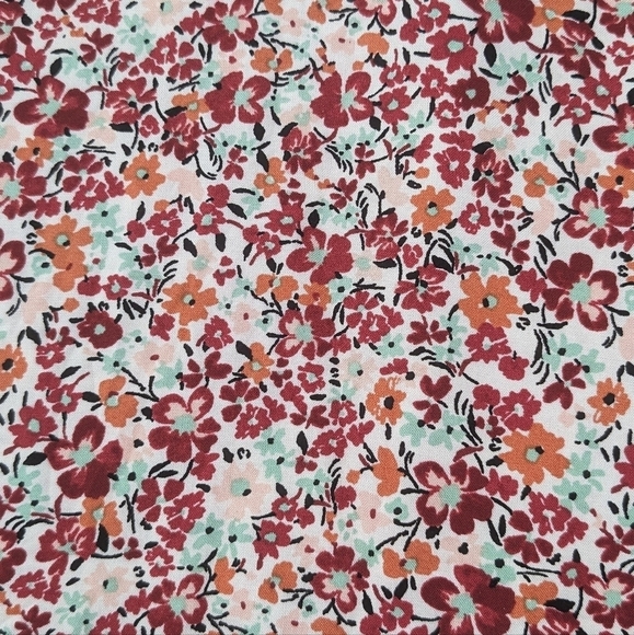 NWT Torrid Floral Challis Stitch Detail Thank Top V-Neck Sleeveless Flowy Fit 6X - Picture 6 of 9